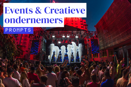 Events & Creatieve ondernemers: maak slimmer gebruik van AI!