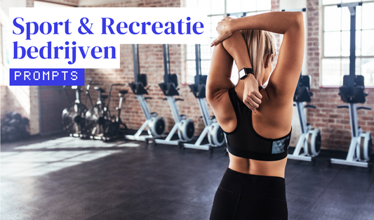 Sport & Recreatie: maak slimmer gebruik van AI!